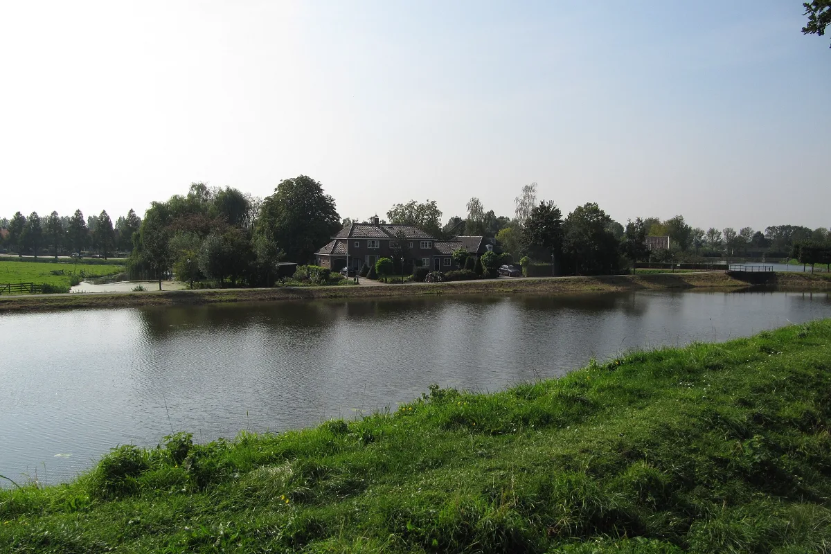 Nieuwpoort: de Oude Vest van het vestingstadje, langs het Ooievaarspad