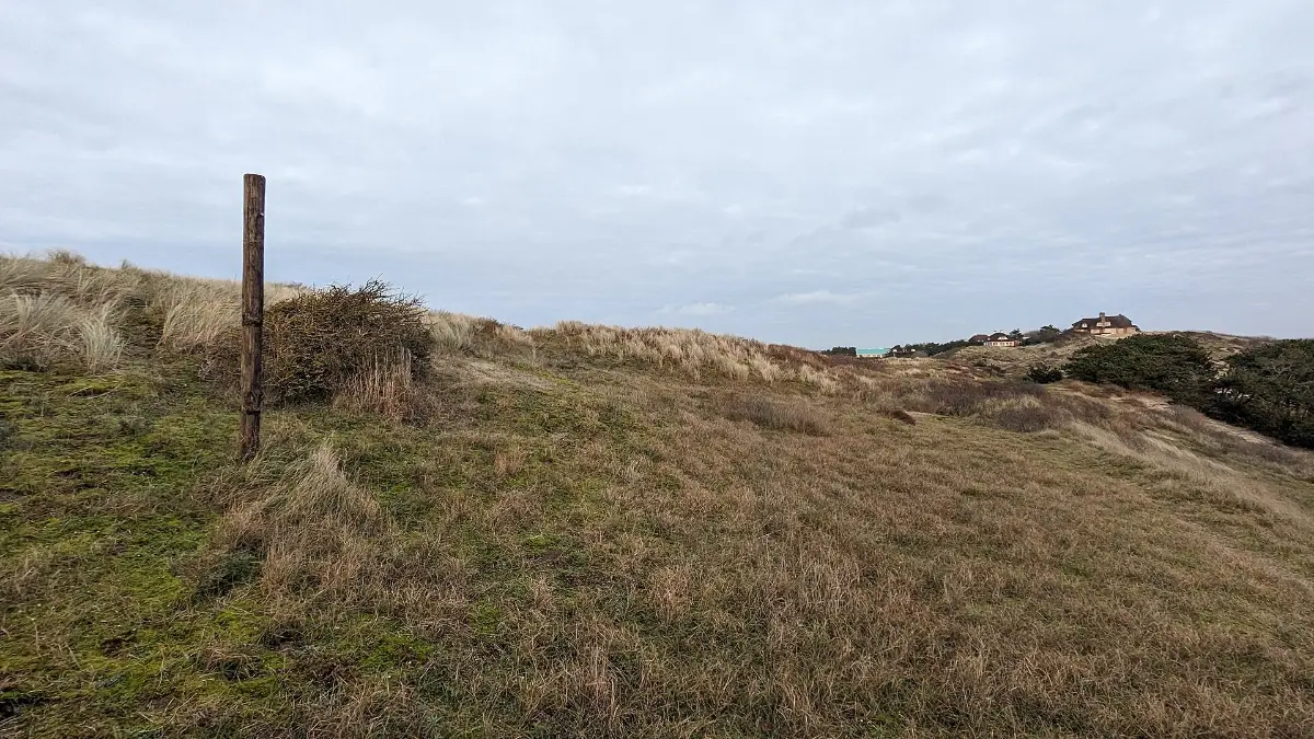 Wandelen Noordwijk: duinpad door de duinen bij Noordwijk aan Zee