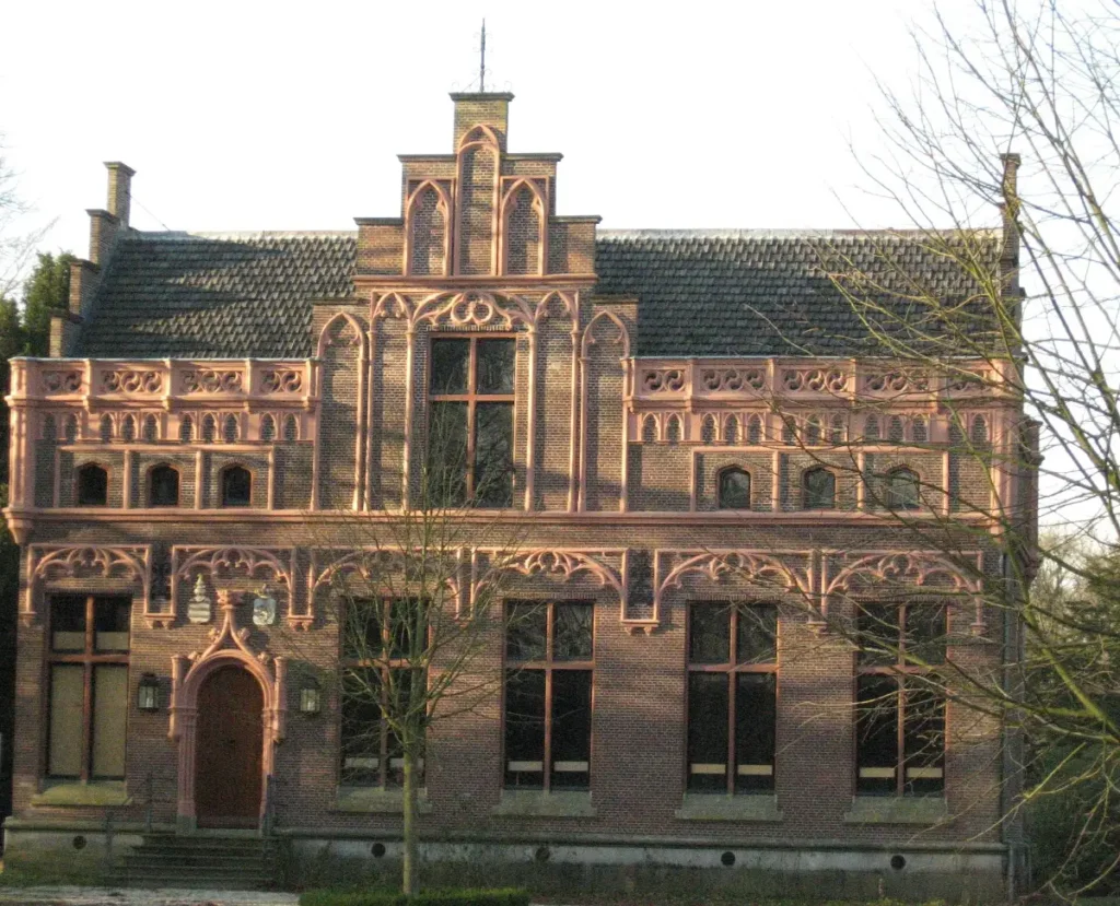 Wandelen Voorschoten: het jachthuis op landgoed De Horsten bij Voorschoten